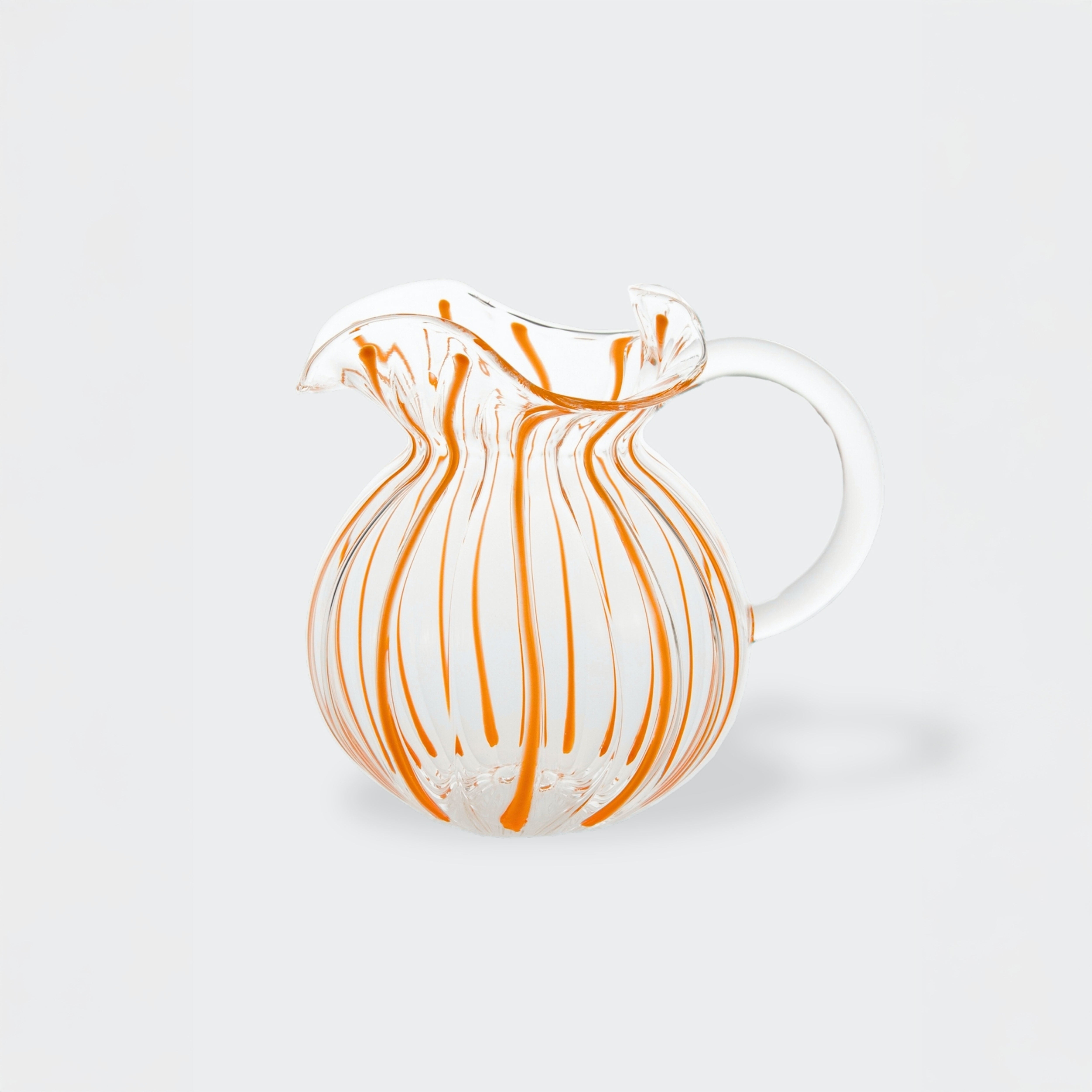 TUTTOATTACCATO Torcello Glass Carafe Amber