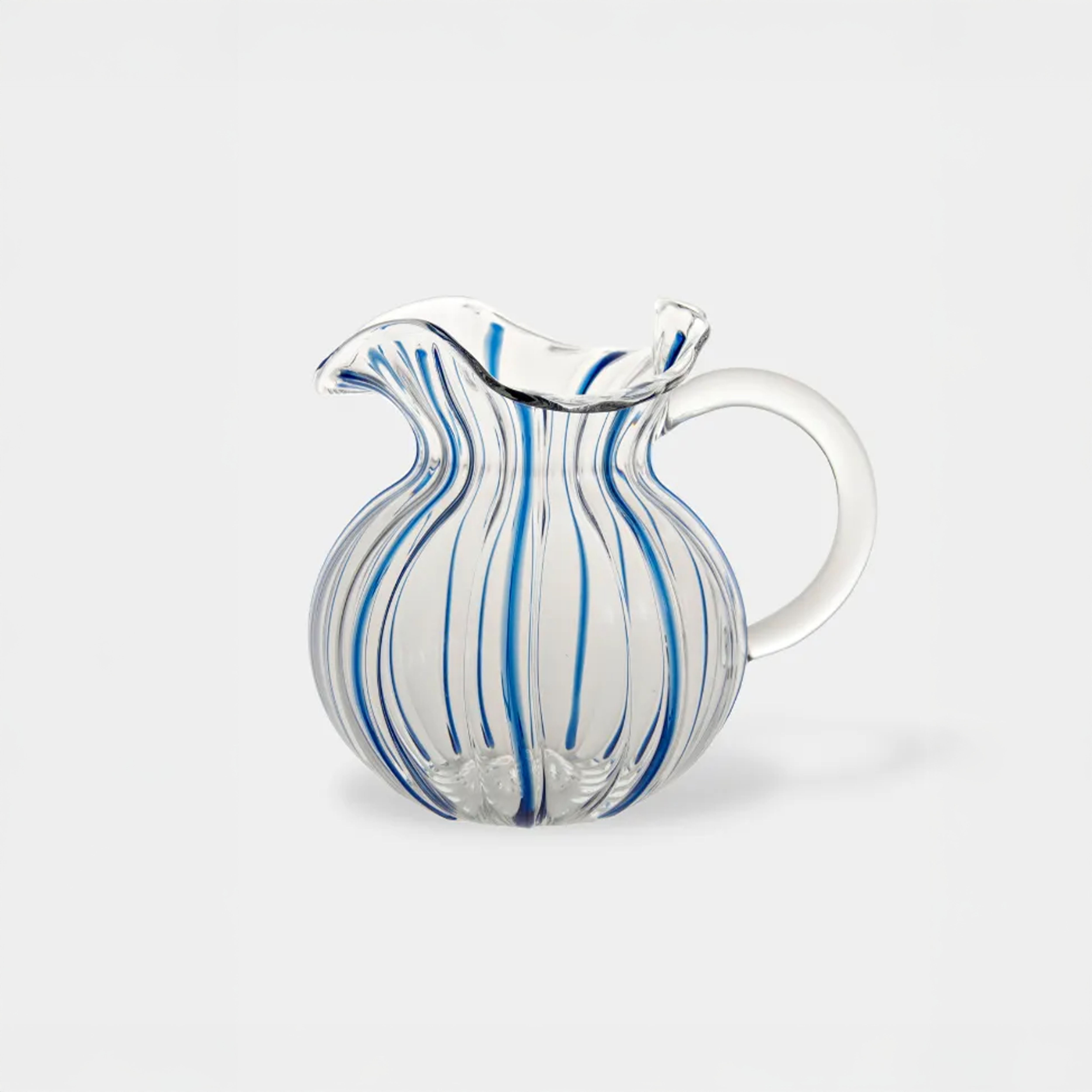TUTTOATTACCATO Torcello Glass Carafe Blue