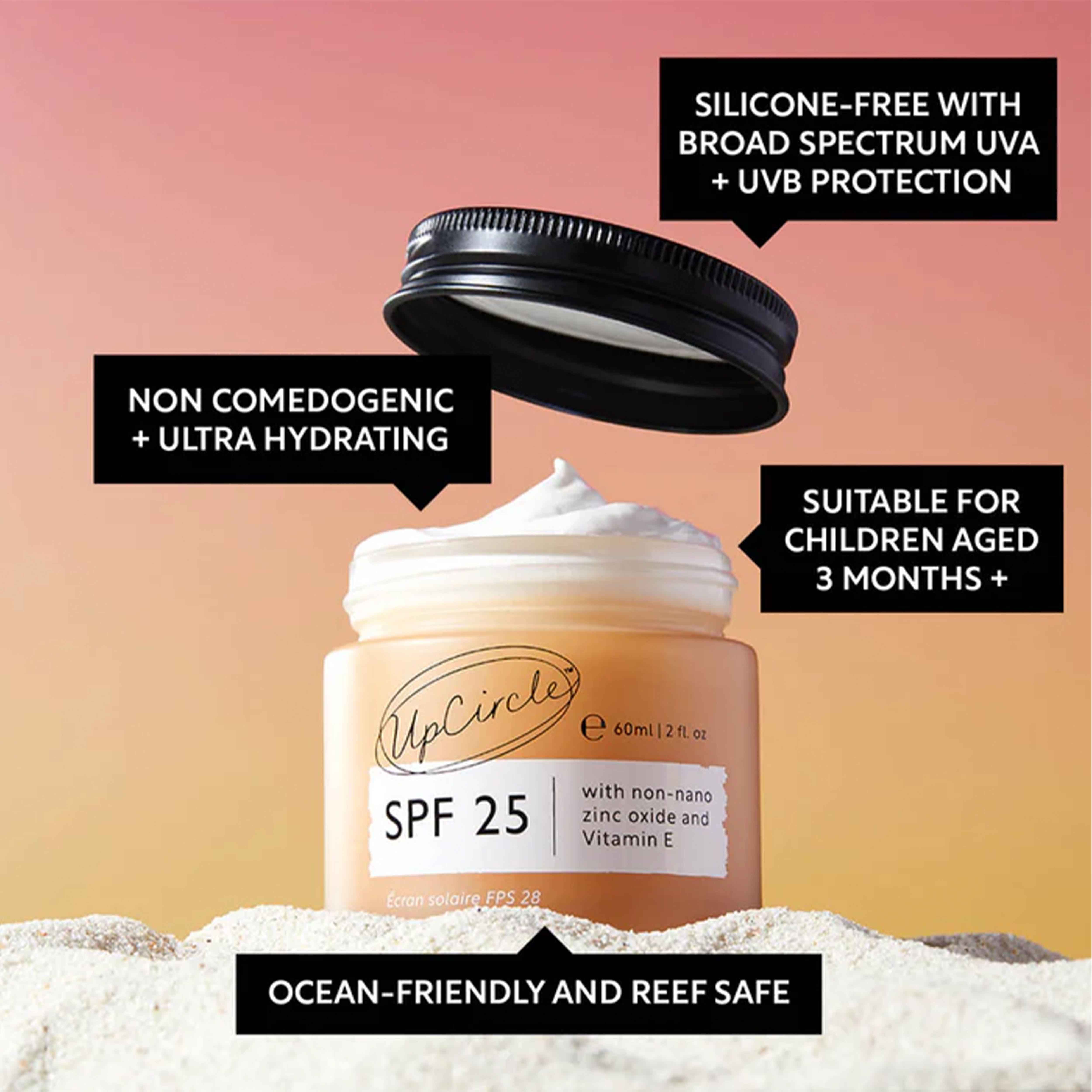 UpCircle Beauty SPF 25 Mineral Sunscreen